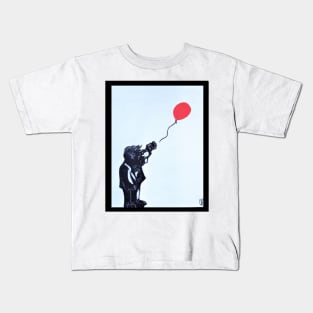 Senior with Balloon Kids T-Shirt